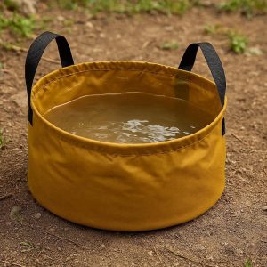 Portable Lightweight Folding Water Basin For Outdoor Hiking Foot Bath And Quick Laundry Use