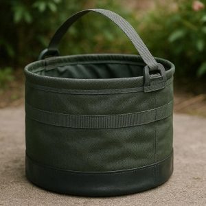 Heavy Duty Folding Pail For Gardening And Car Washing With Reinforced Base And Leak Proof Design